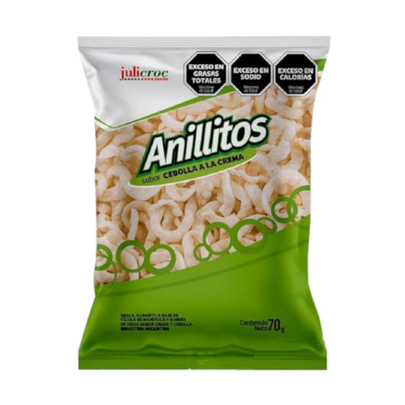 JULI ANILLITOS DE CEBOLLA X 200 GRS